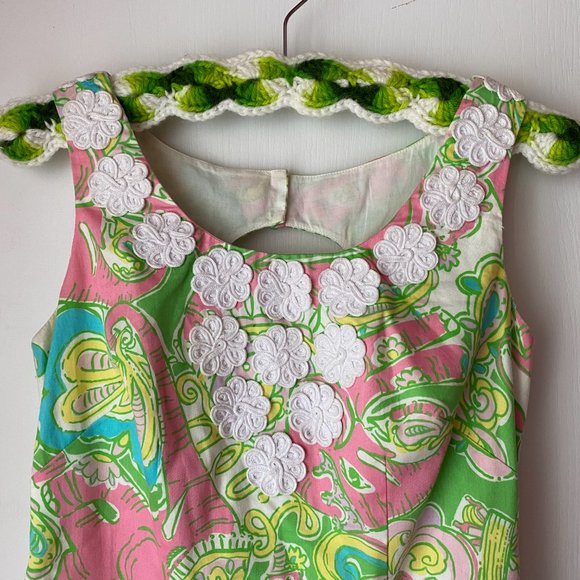 Lilly Pulitzer | Chin Chin Nina Shift Dress 0 - Picture 4 of 6